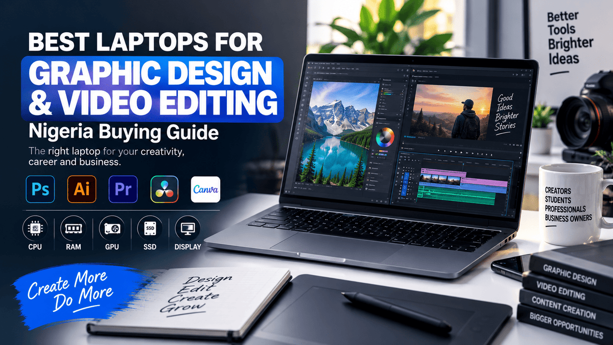 Best Laptops for Graphic Design & Video Editing in Nigeria - Shopinverse