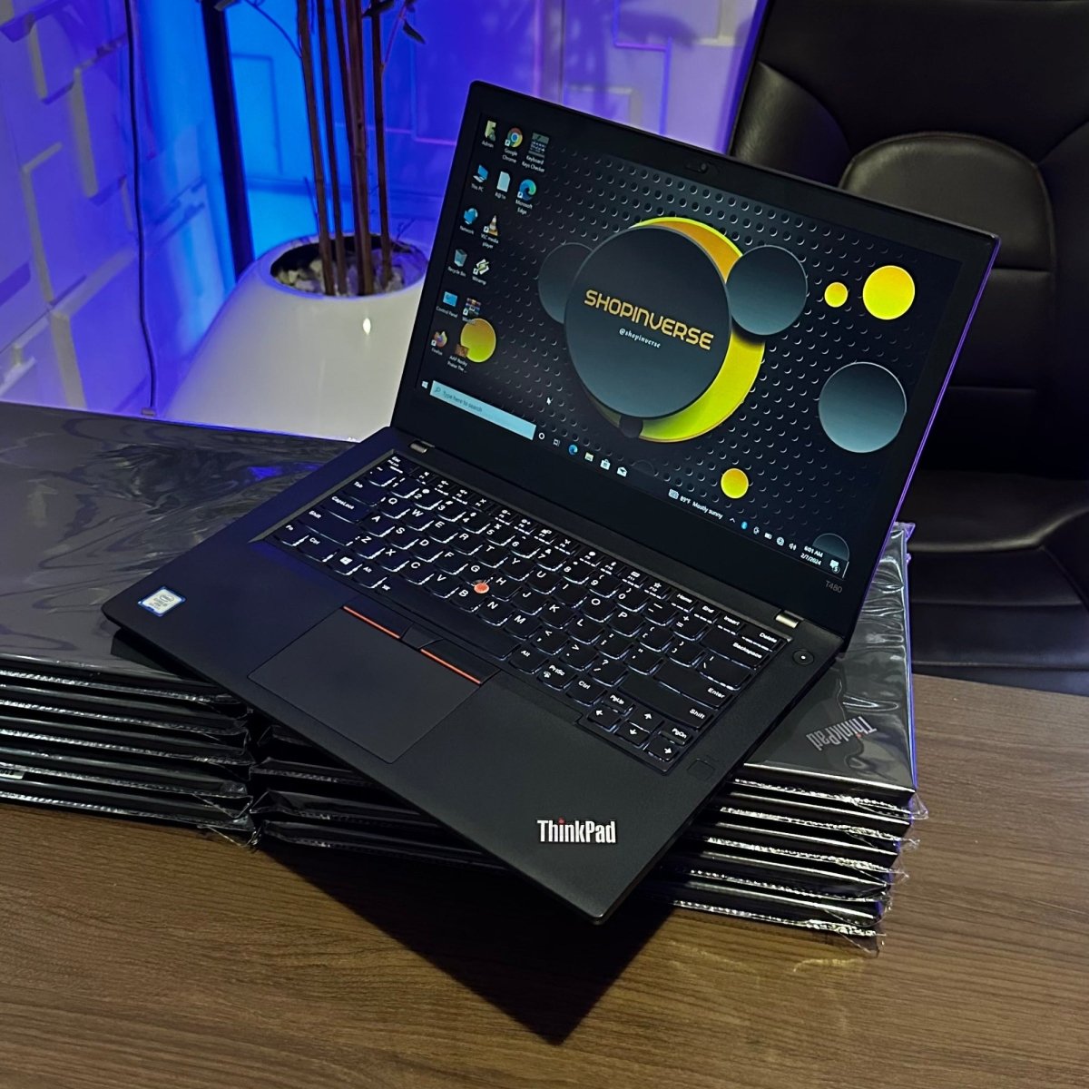 Lenovo ThinkPad T480 - 8th Gen. Intel Core i5 - 256GB SSD - 8GB RAM - keyboard Light
