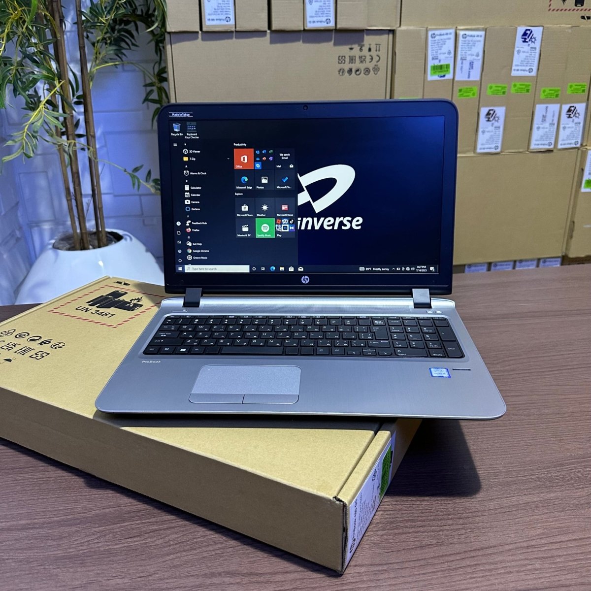 HP ProBook 450 G3 - Intel Core i5 - 256GB SSD - 8GB RAM