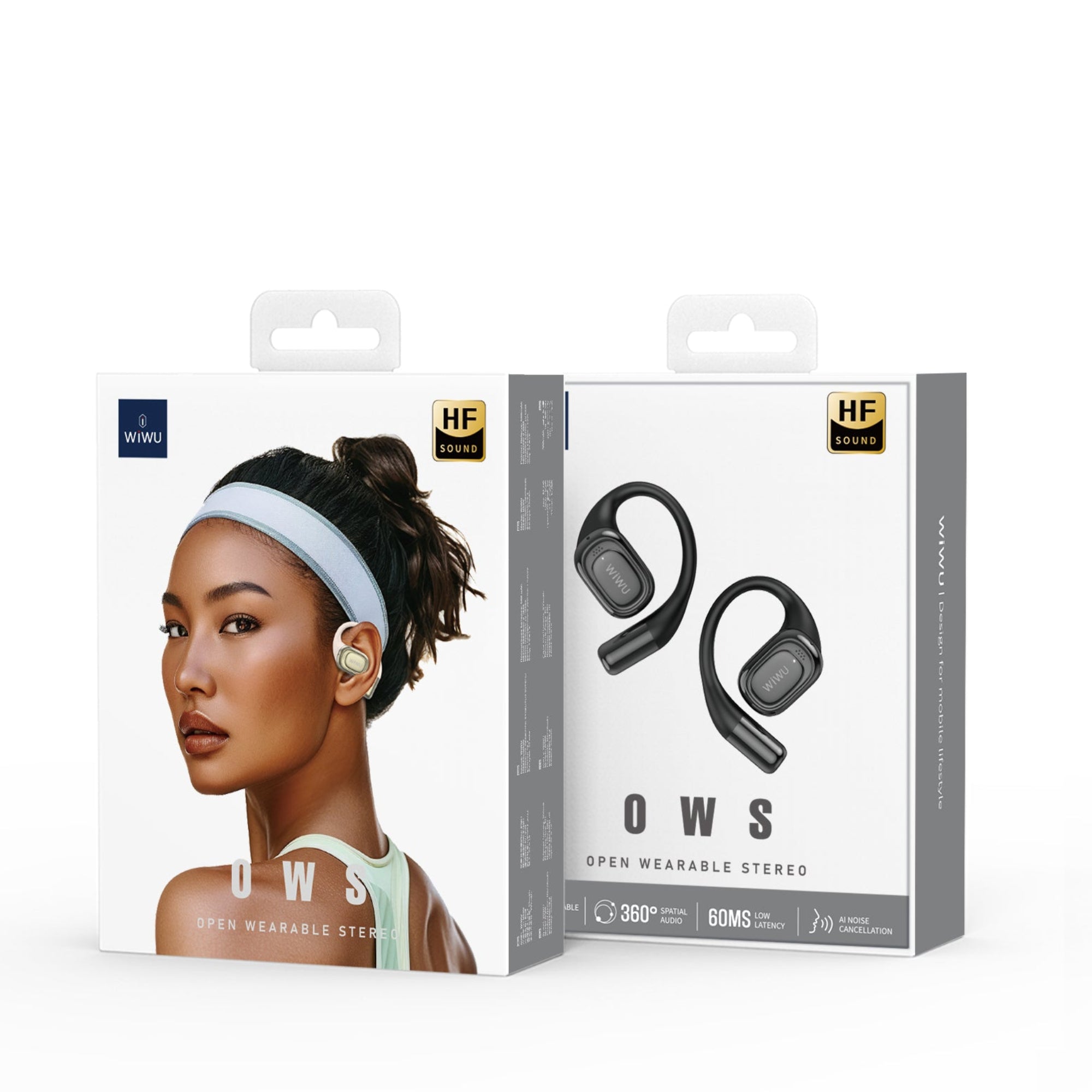 Wiwu 0500 OWS AI Noise Cancellation Earbuds