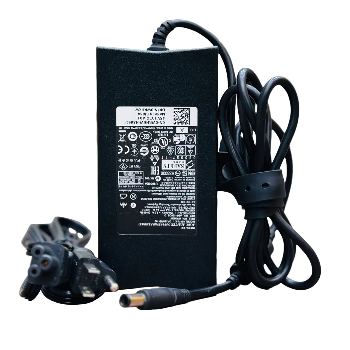 130w 19.5V 6.7A Dell Laptop Charger - USA Plug