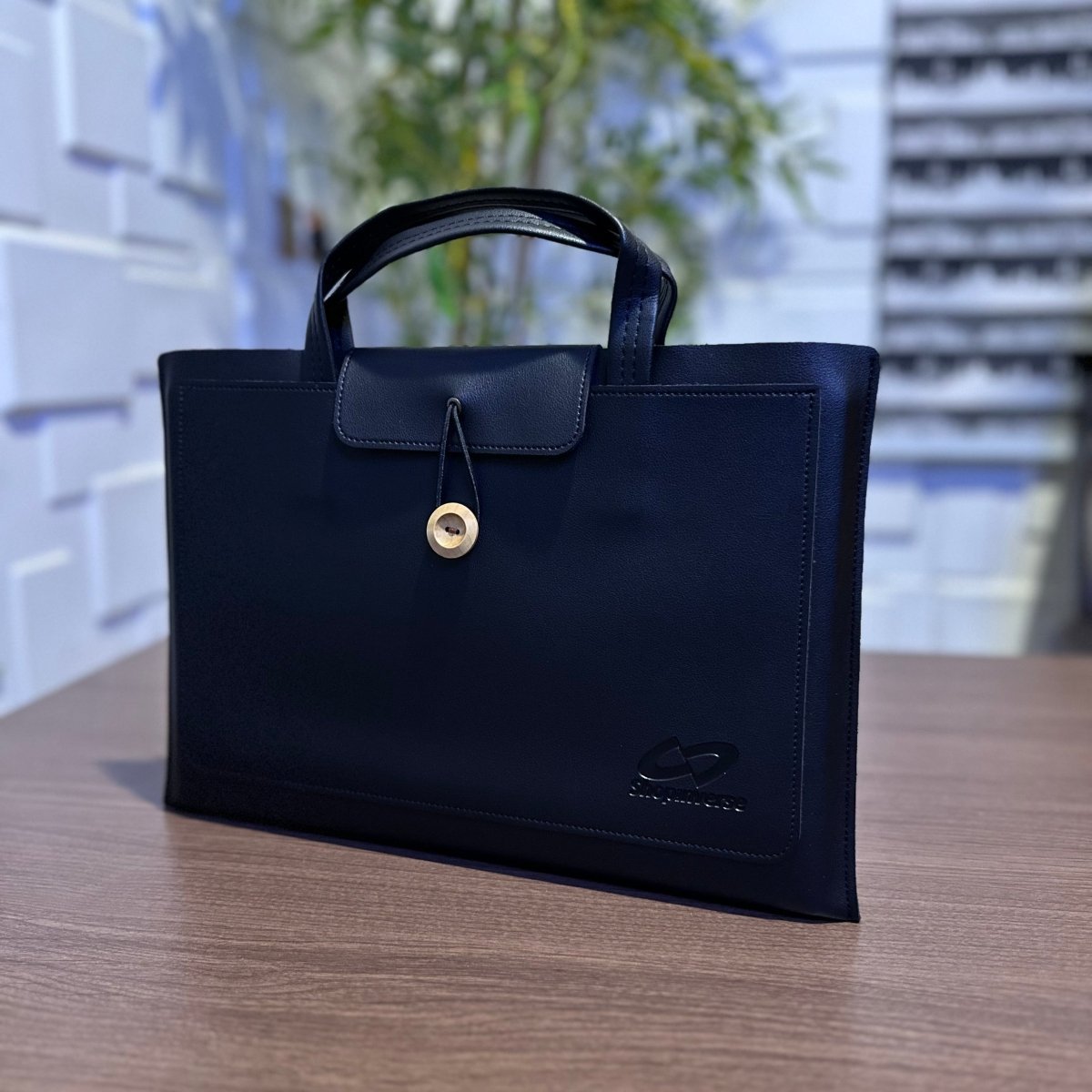 π 15-inches Laptop Bag BW-024 - Black (100% off)