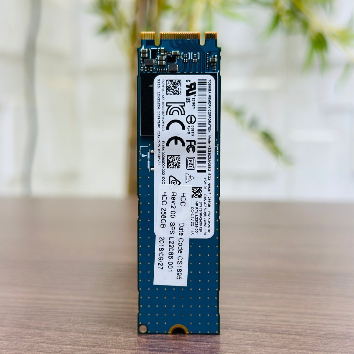 256GB M.2 SSD - Toshiba