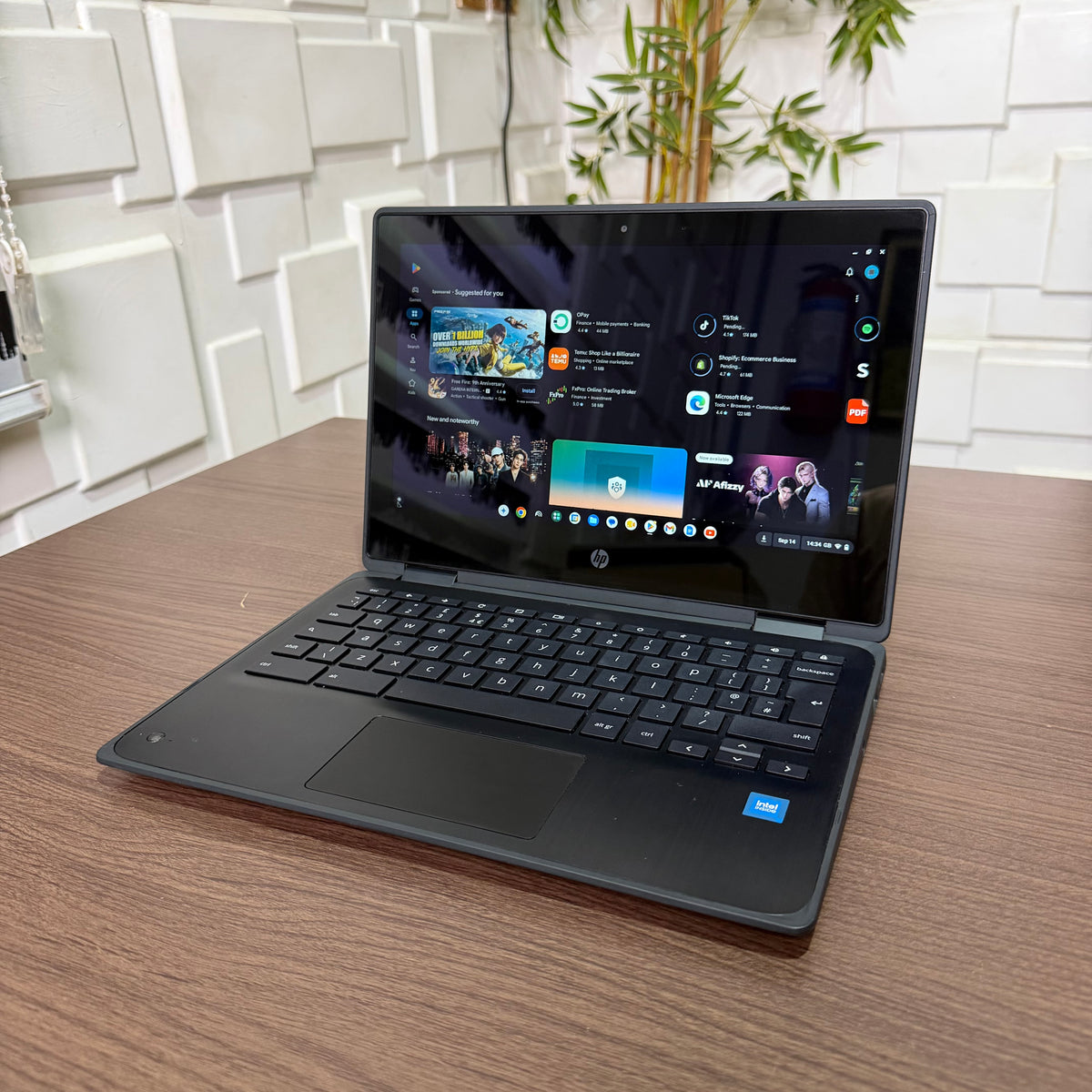 HP Fortis x360 11 G3 J Chromebook | Intel Celeron N4500 | 4GB RAM | 32GB eMMC | Touchscreen