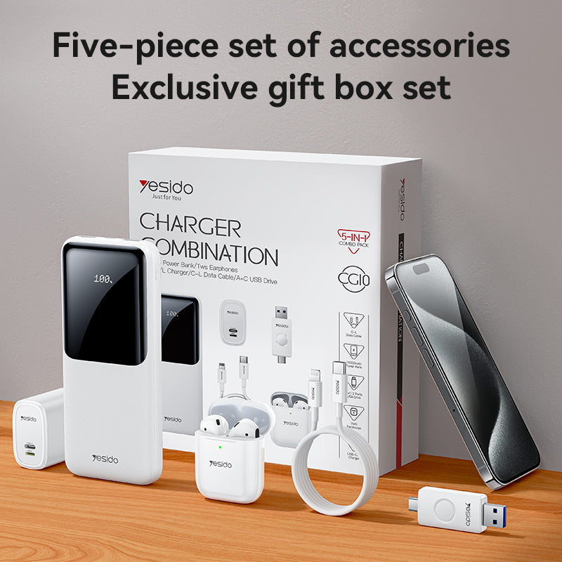 Yesido CG10 5-in-1 Luxury Accessory Set