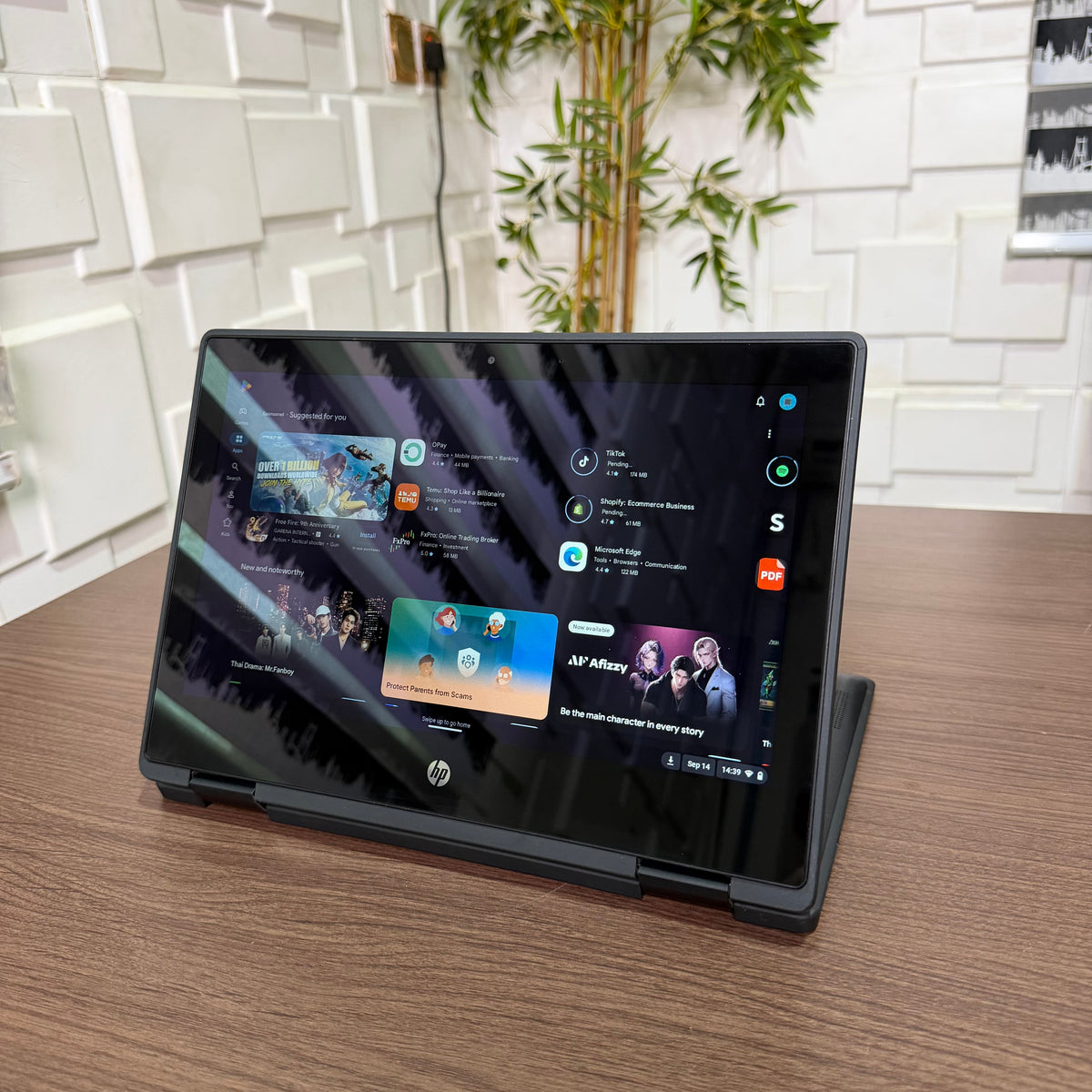 HP Fortis x360 11 G3 J Chromebook | Intel Celeron N4500 | 4GB RAM | 32GB eMMC | Touchscreen