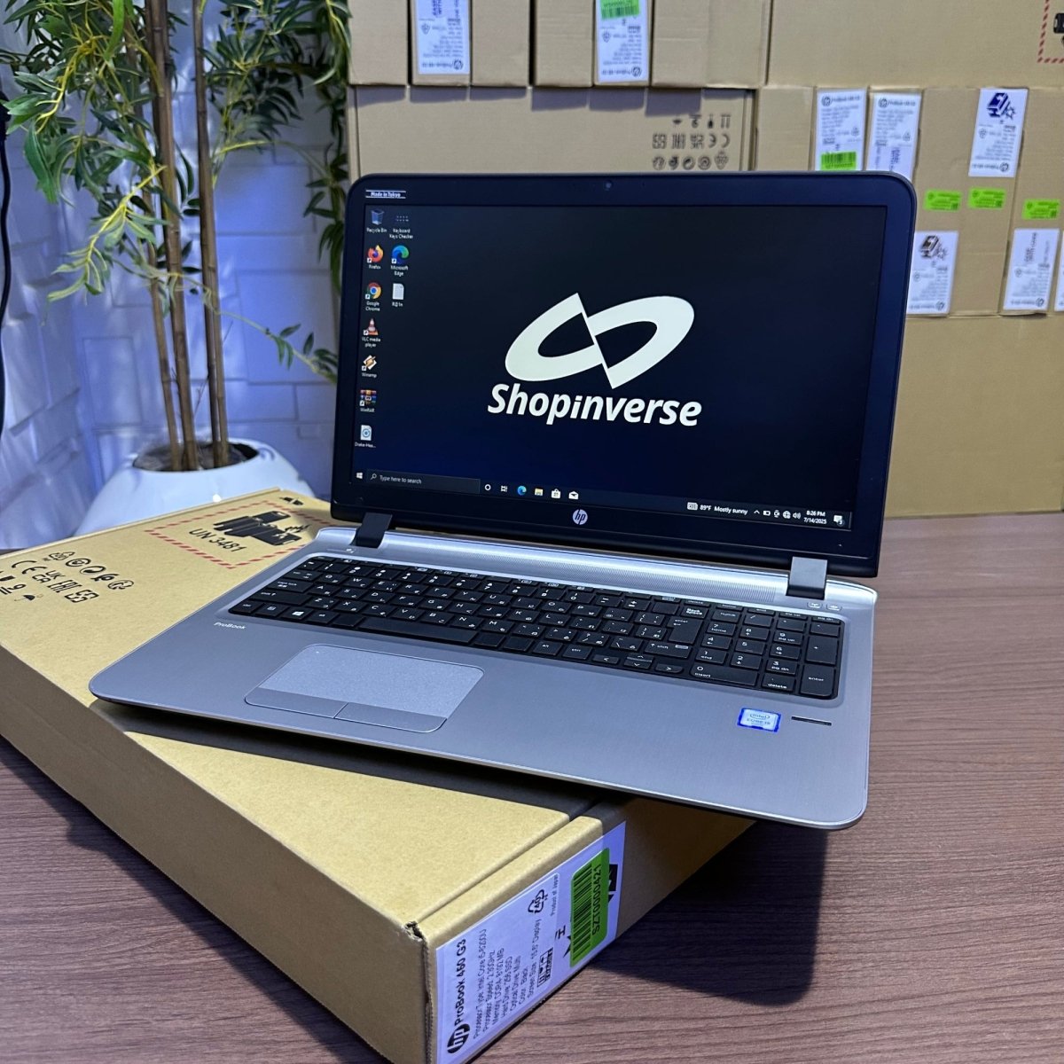 HP ProBook 450 G3 - Intel Core i5 - 256GB SSD - 8GB RAM