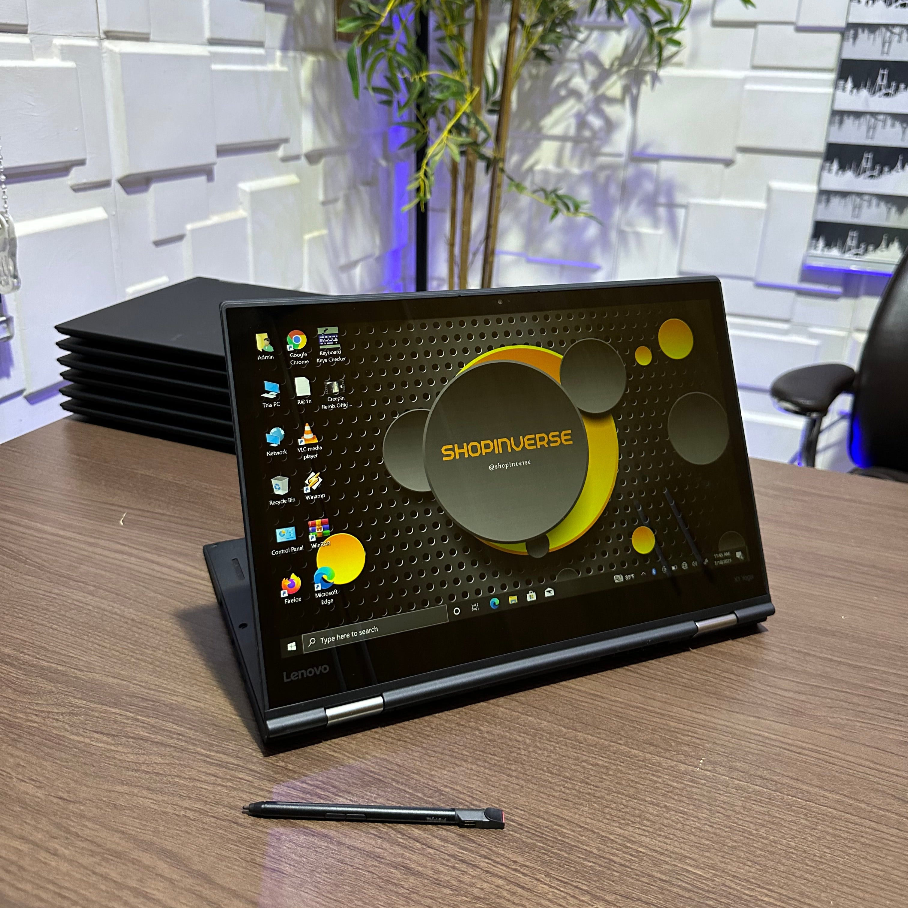 Lenovo X1 Yoga - 7th Gen. Intel Core i7 - 512GB SSD - 16GB RAM - keyboard Light - Touchscreen