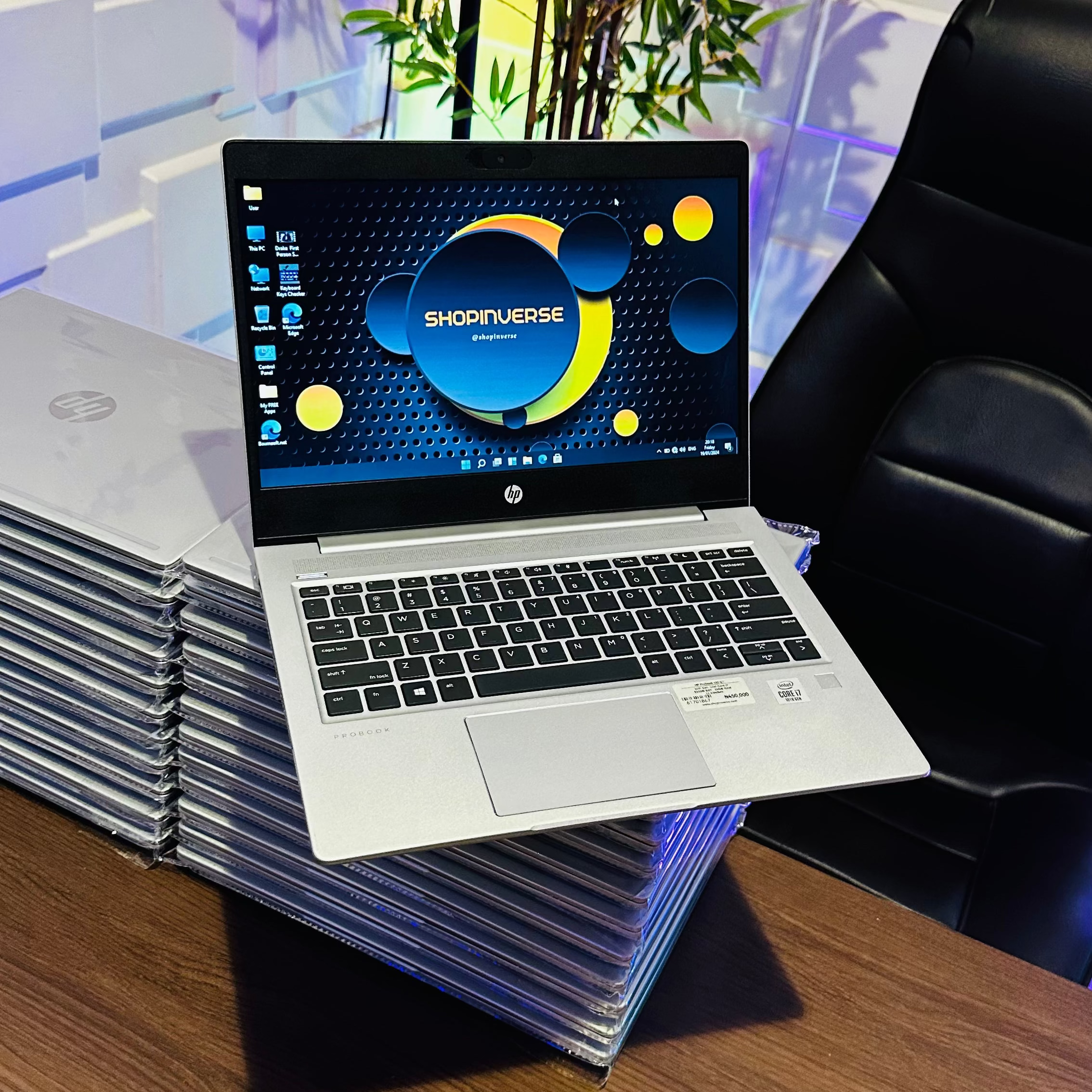HP ProBook 430 G7 - 10th Gen. Intel Core i5 - 256GB SSD - 8GB RAM