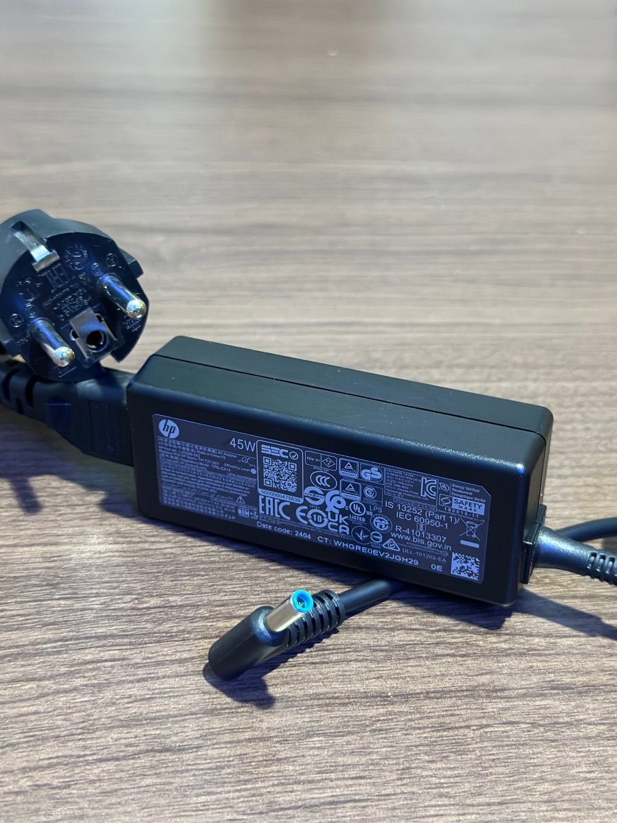 45W HP Blue Pin Charger - EU Plug