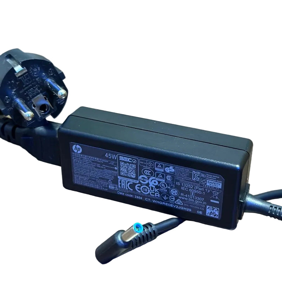45W HP Blue Pin Charger - EU Plug
