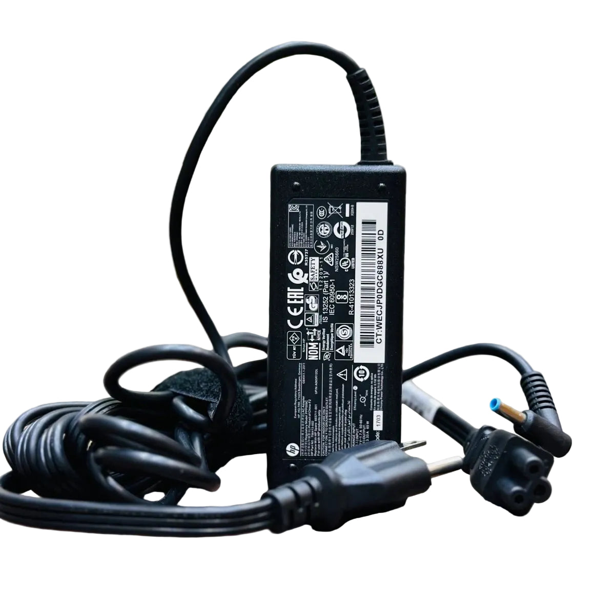 45W HP Blue Pin Charger - USA Plug
