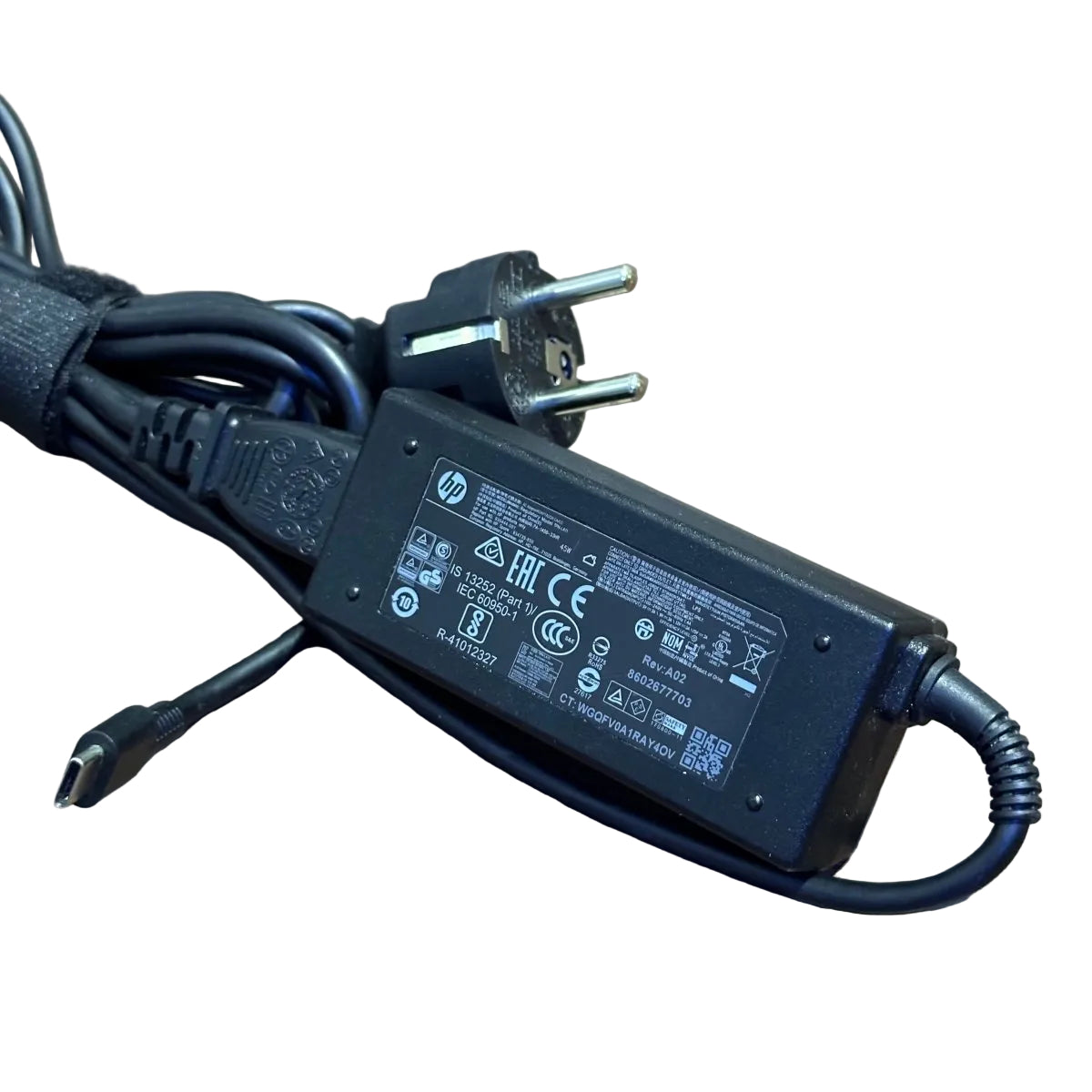 45W HP USB Type - C Charger - EU Plug