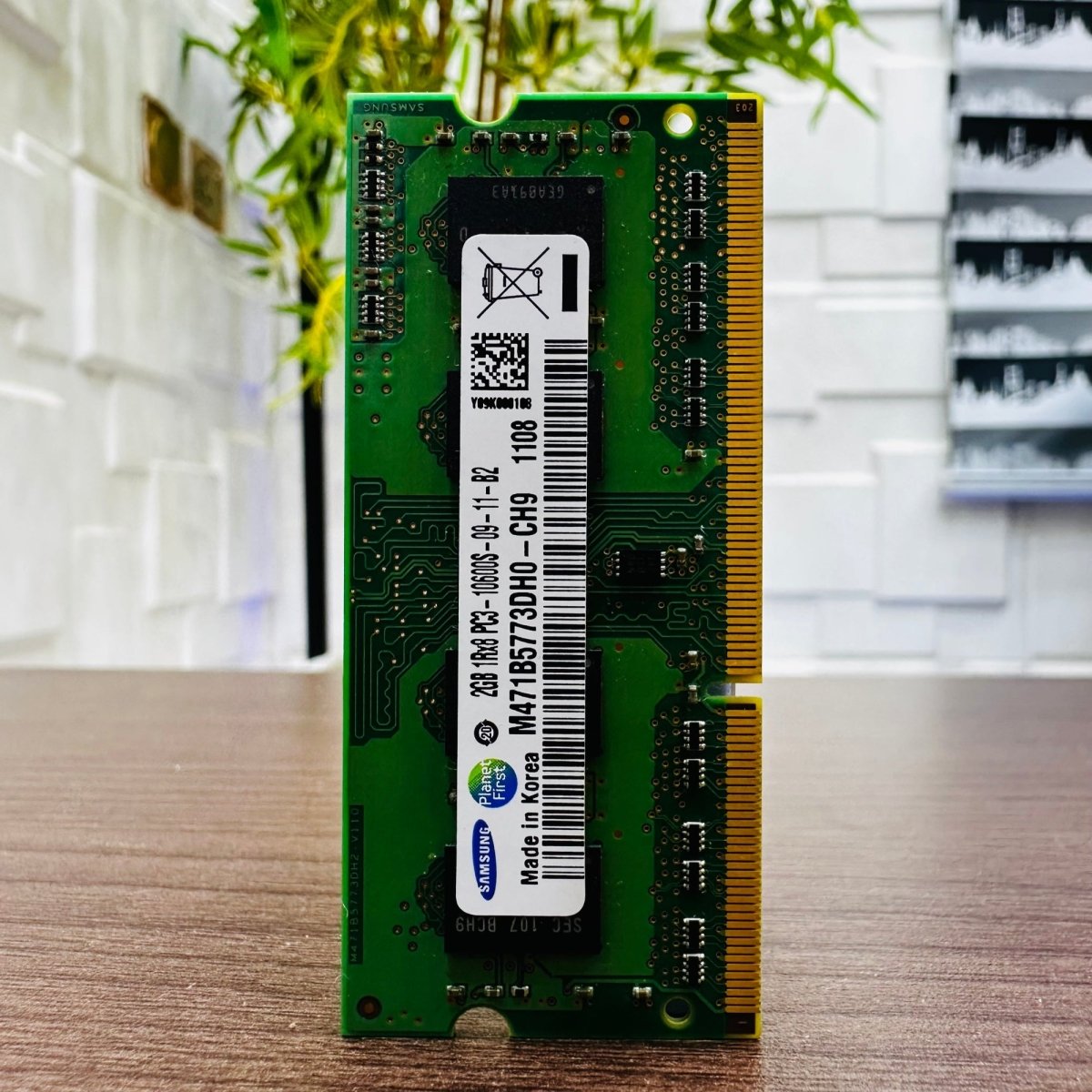 2GB PC3 - 10600S - 09 - 11 - B2 Laptop RAM - Samsung