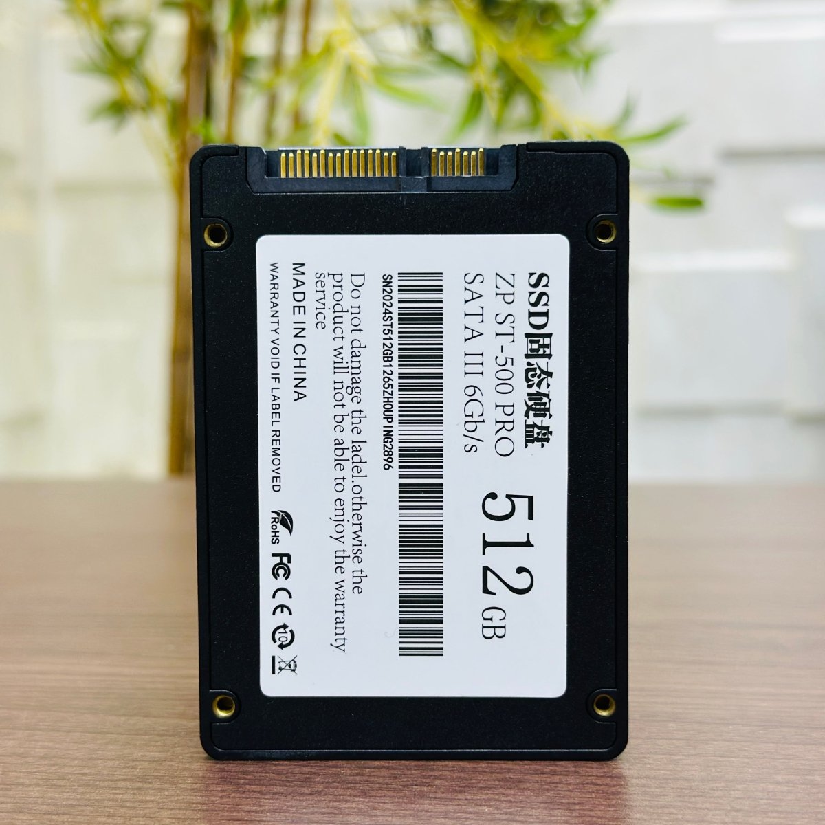 512GB SATA SSD 2.5" - Zhoupin