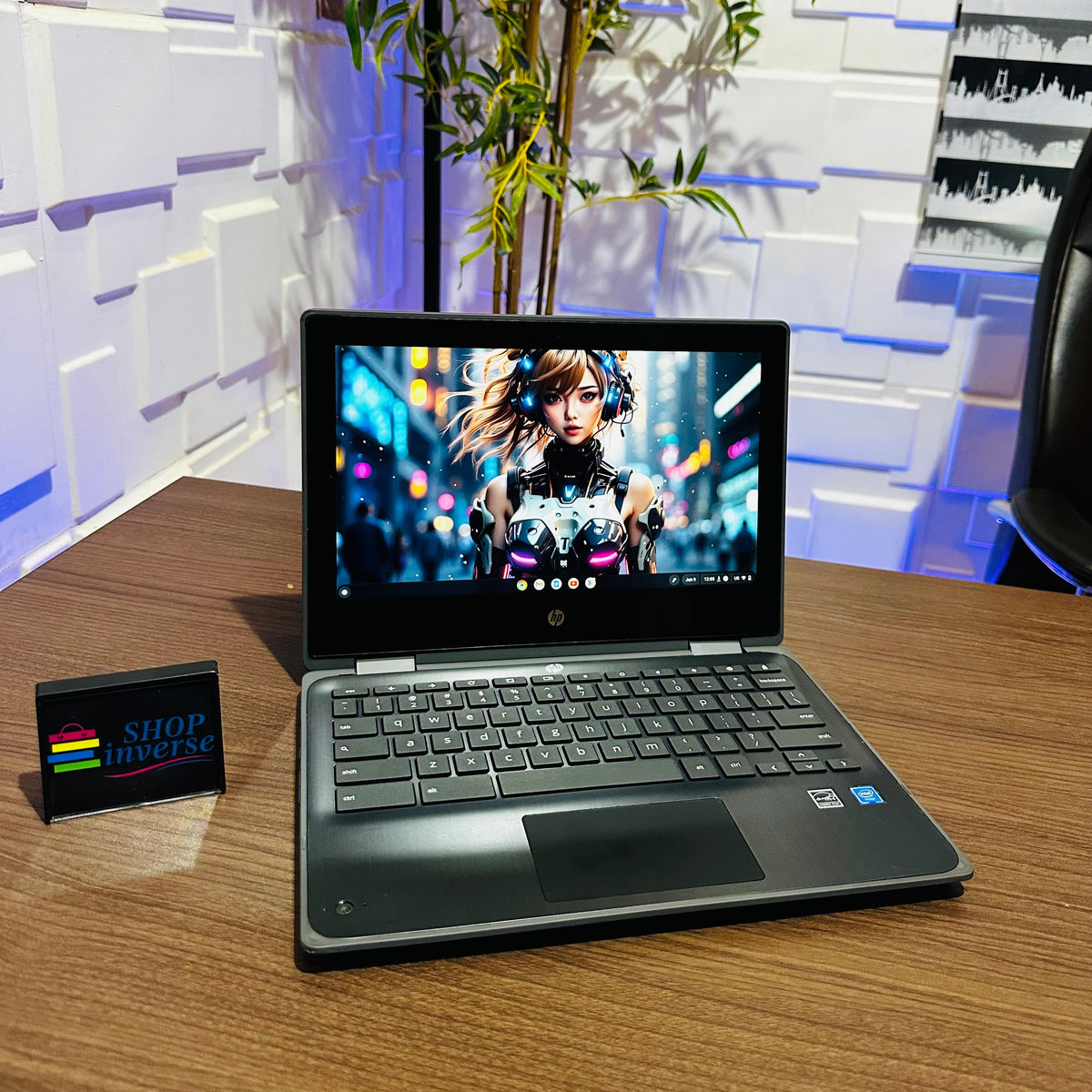 HP Chromebook x360 11 G3 EE | Intel Celeron N4020 | 4GB RAM | 32GB eMMC | Touchscreen | Minor Scratch
