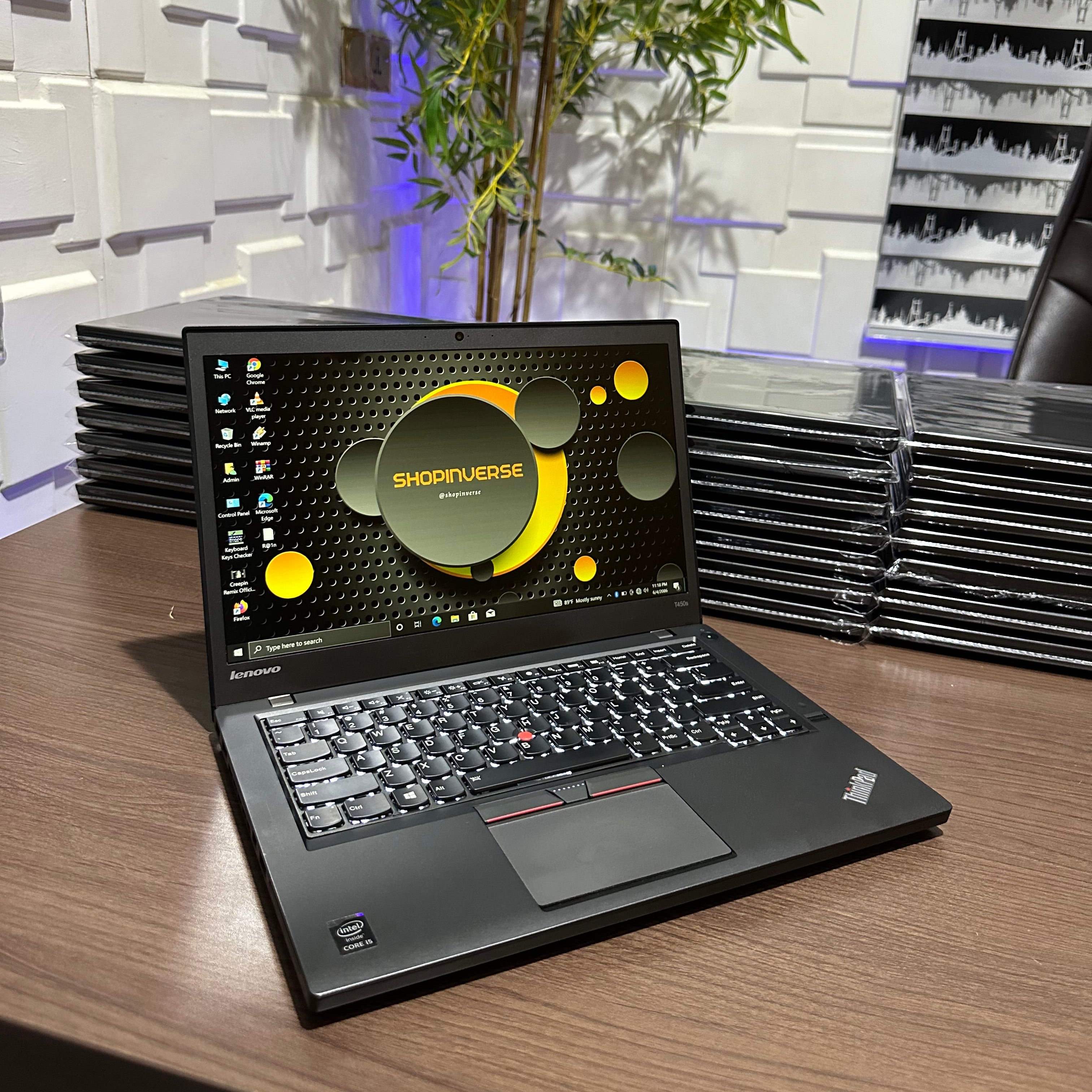 Lenovo ThinkPad T450s | Intel Core i7 | 8GB RAM | 256GB SSD | Touchscreen | Backlit Keyboard | Dual Battery