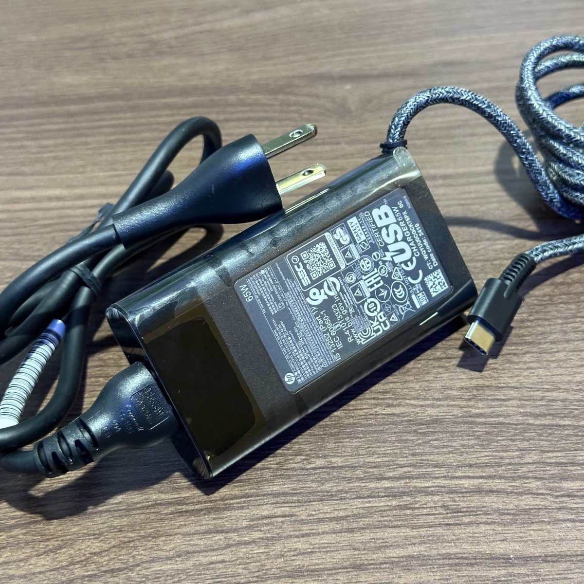 65W HP USB Type - C Charger - USA Plug