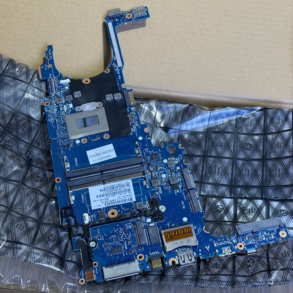 HP EliteBook 820 G3 / 828 G3 Replacement Motherboard | Intel Core i7-6600U | 831765-601