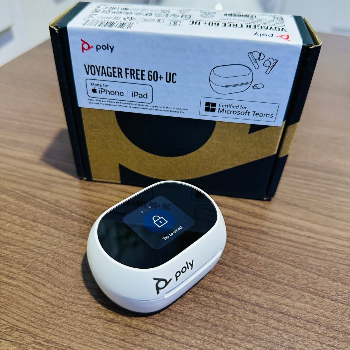Poly Voyager Free 60+ UC - Touchscreen True Wireless Earbuds