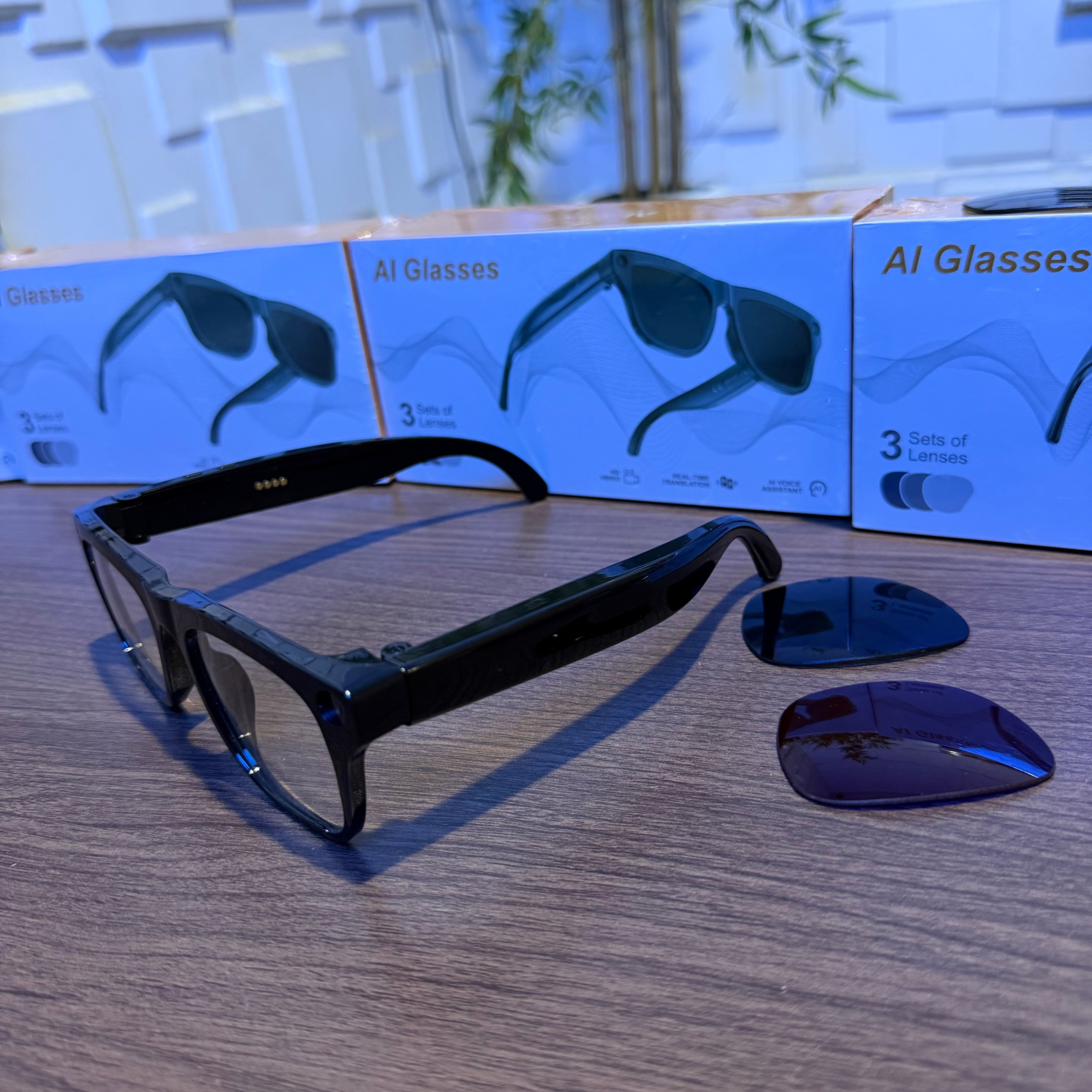AIMB-S04 AI Smart Glasses | HD Camera | AI Translation | Voice Assistant