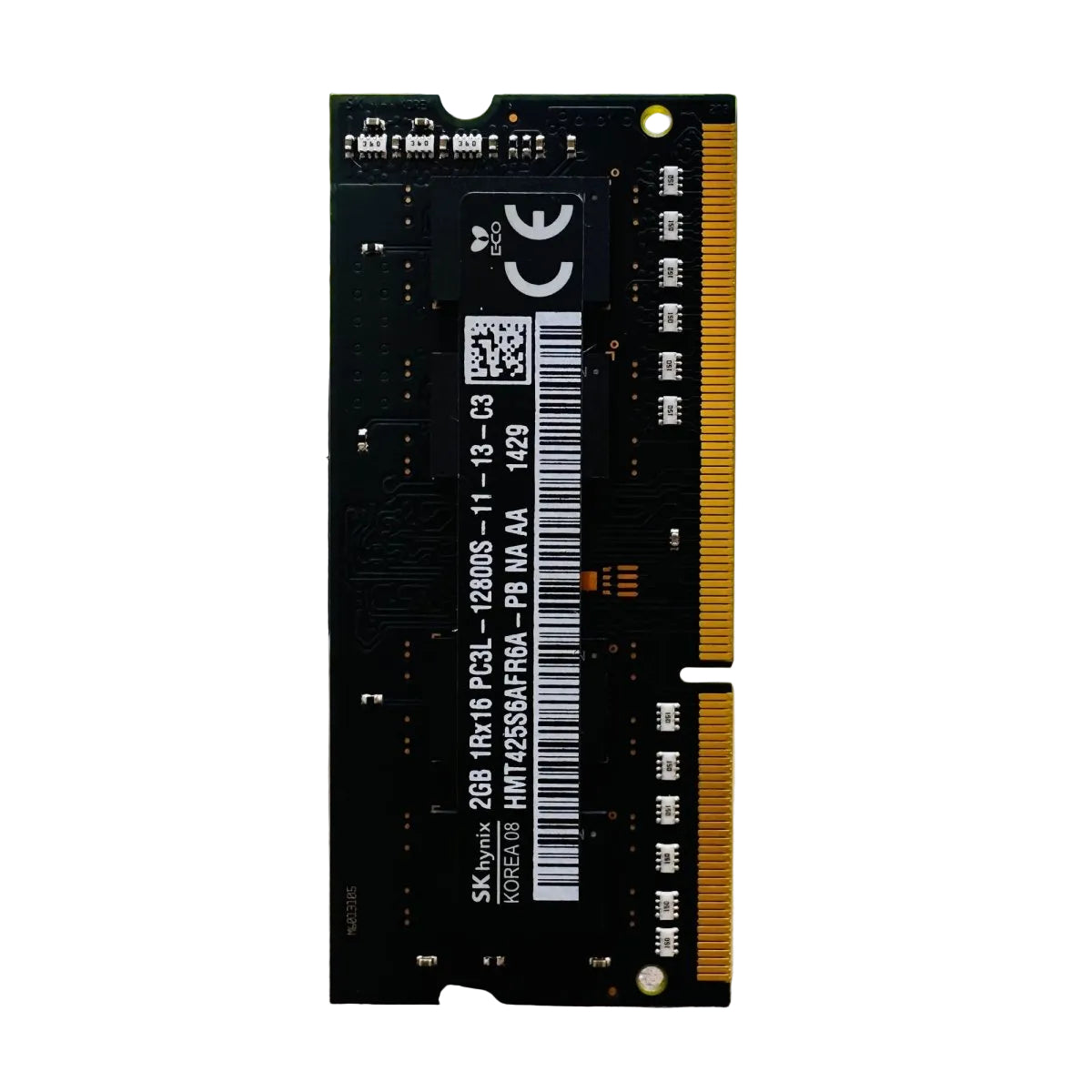 2GB PC3L - 12800S - 11 - 13 - C3 Laptop RAM - SK hynix