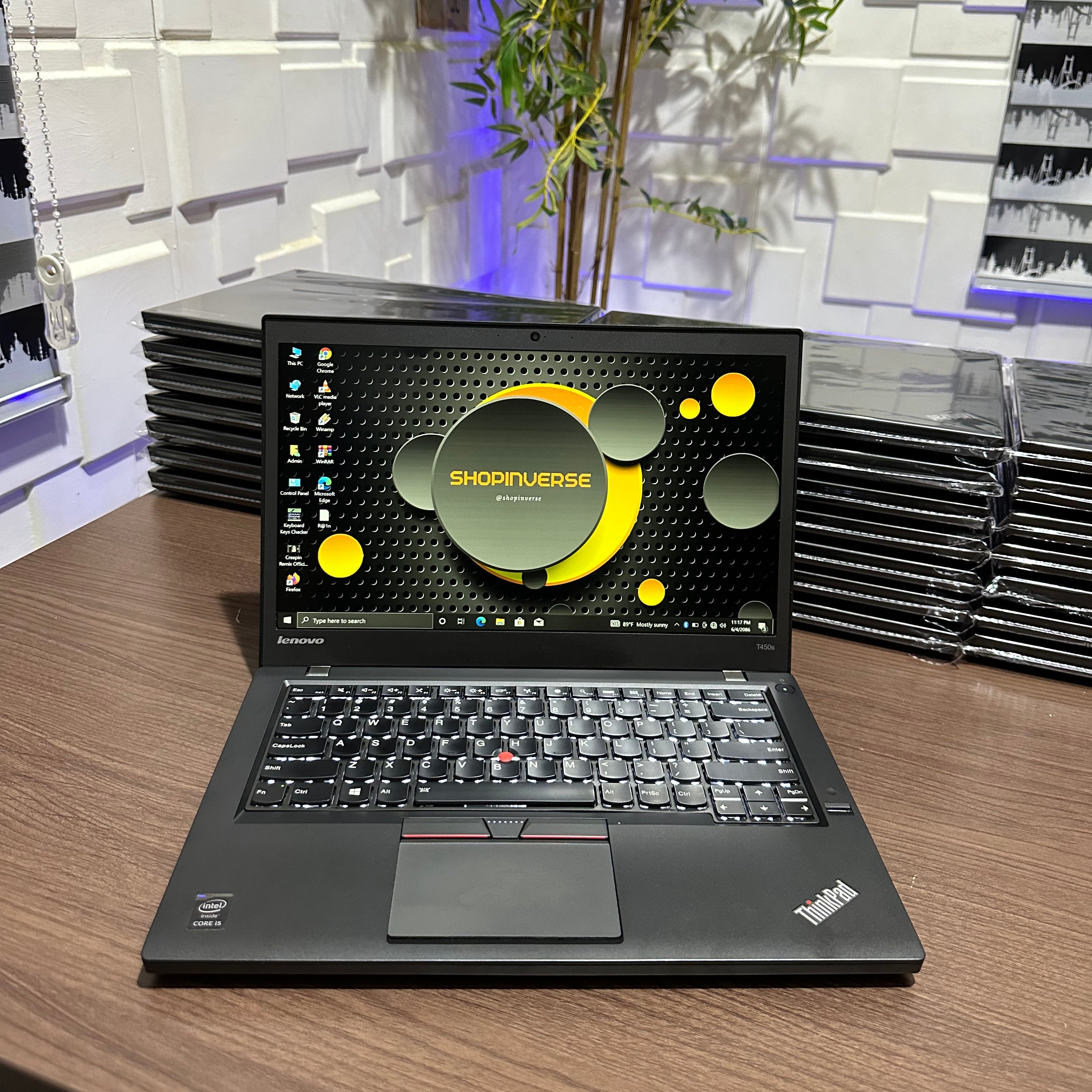 Lenovo ThinkPad T450s | Intel Core i7 | 8GB RAM | 256GB SSD | Touchscreen | Backlit Keyboard | Dual Battery