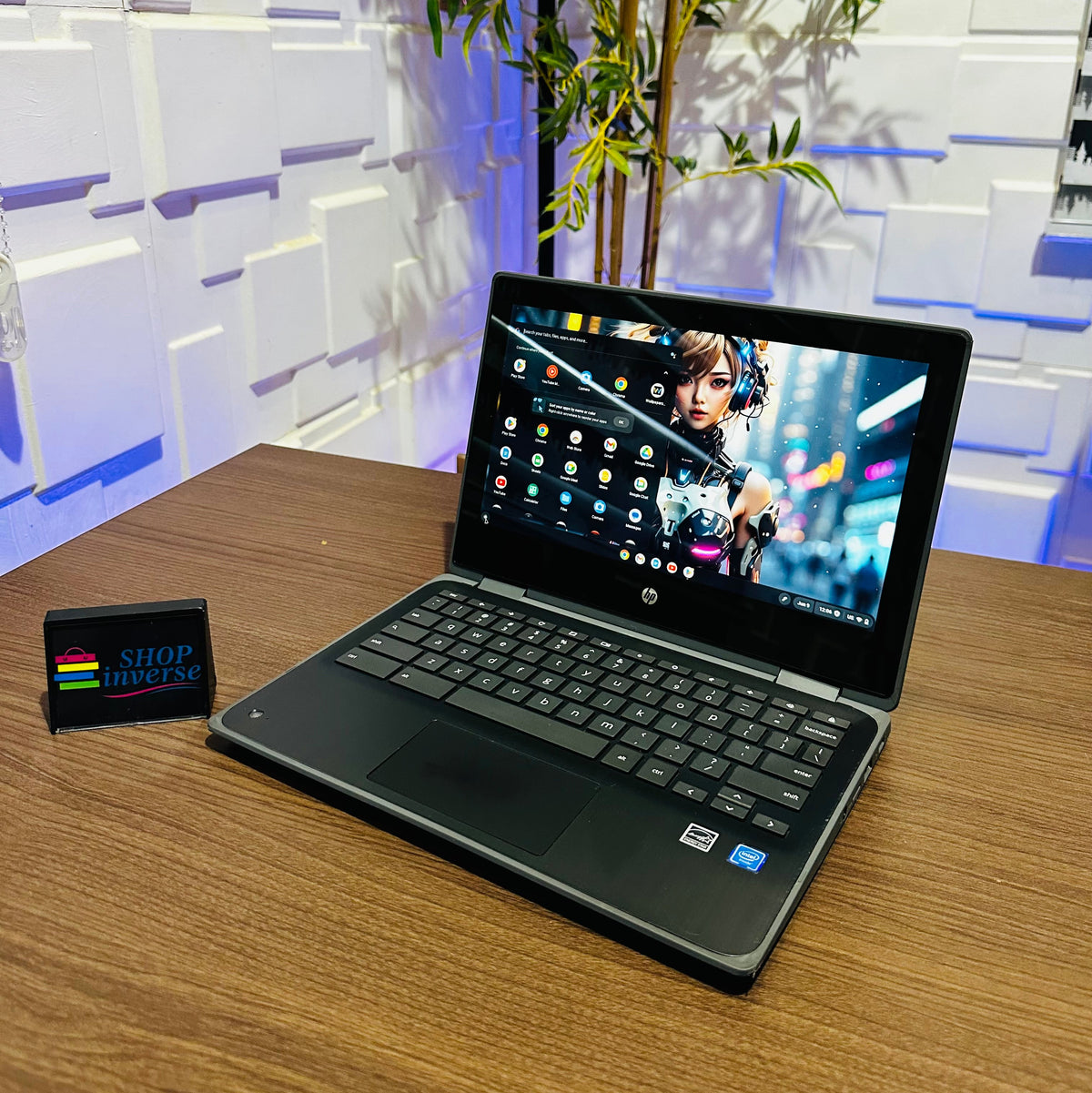 HP Chromebook x360 11 G3 EE | Intel Celeron N4020 | 4GB RAM | 32GB eMMC | Touchscreen | Minor Scratch