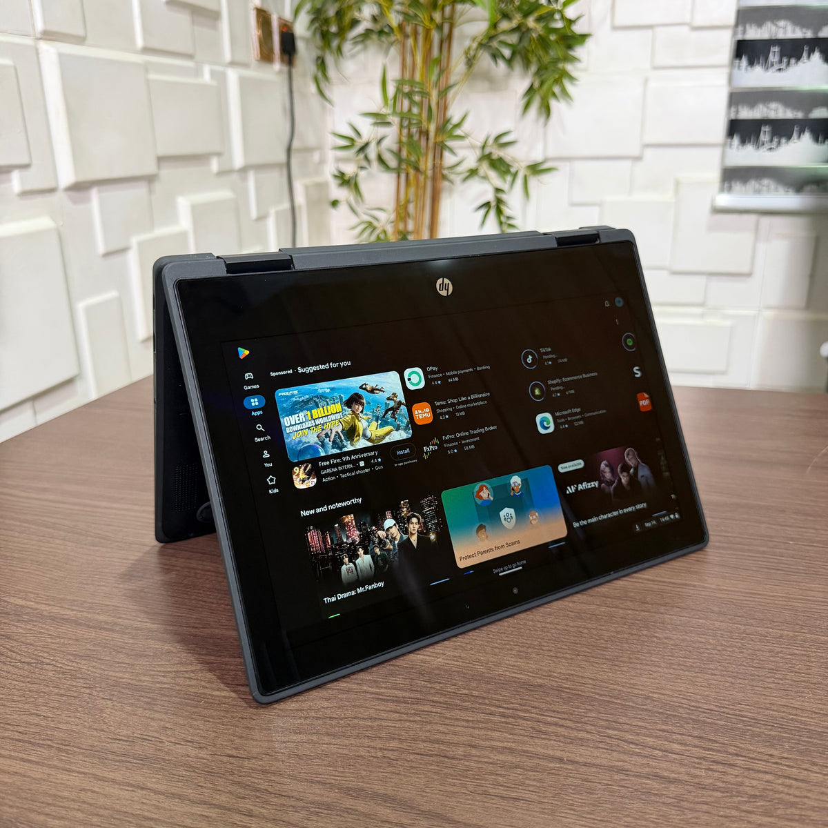 HP Fortis x360 11 G3 J Chromebook | Intel Celeron N4500 | 4GB RAM | 32GB eMMC | Touchscreen