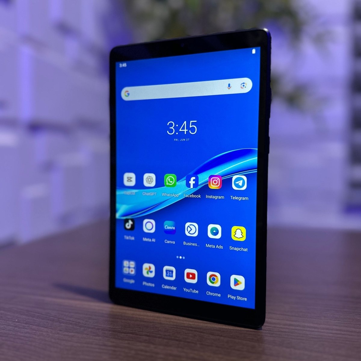 64GB Lenovo Tab M8 HD Android 10 Tablet - (Minor body scratch)
