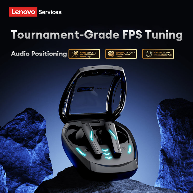 Lenovo Services GT100 Gaming True Wireless Earbuds