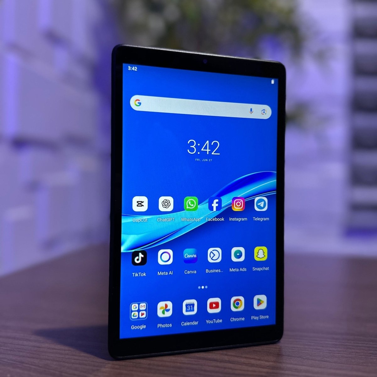 64GB Lenovo Tab M8 HD Android 10 Tablet - (Minor body scratch)