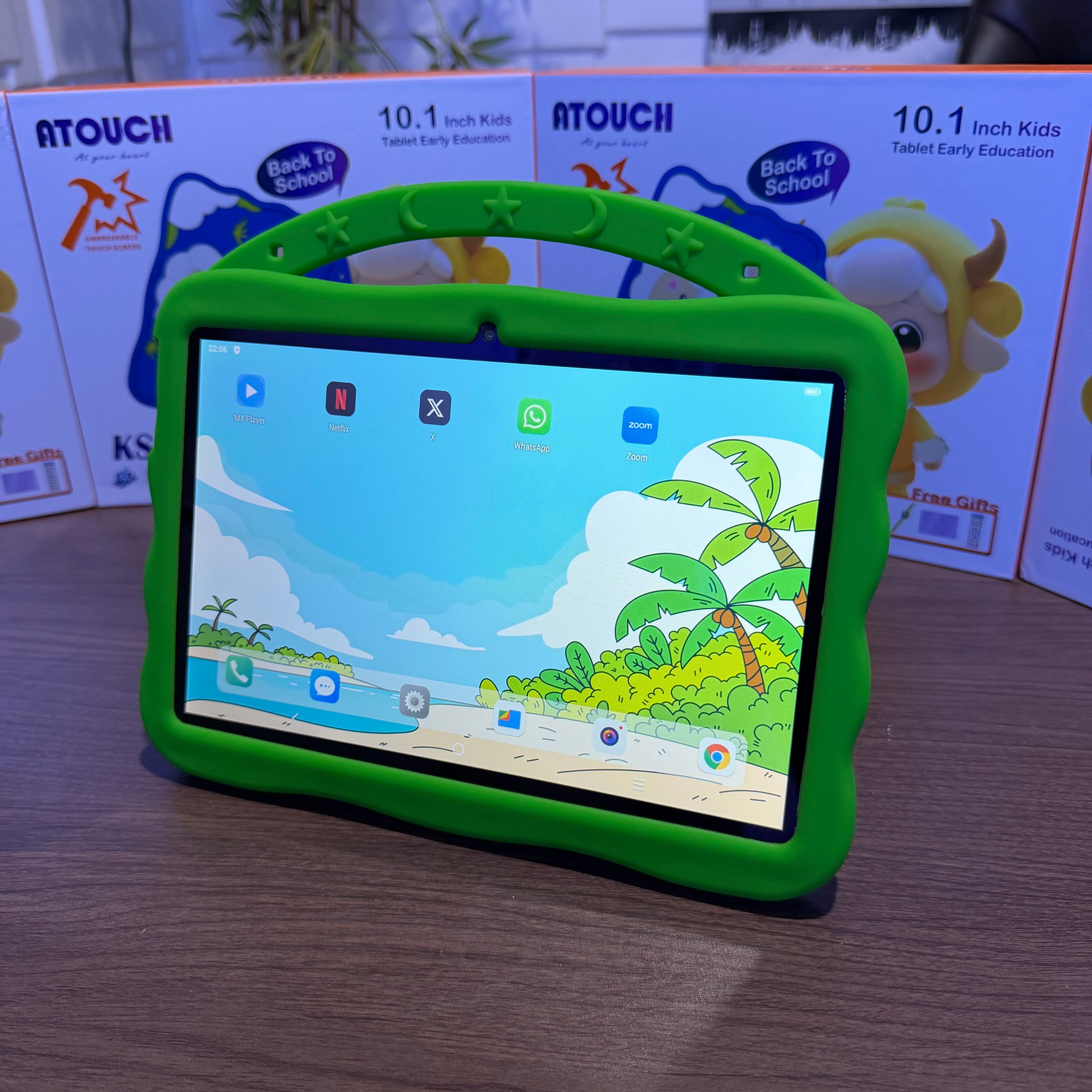 Dual SIM Atouch KS46 Kids Tablet - 32GB ROM - 2GB RAM