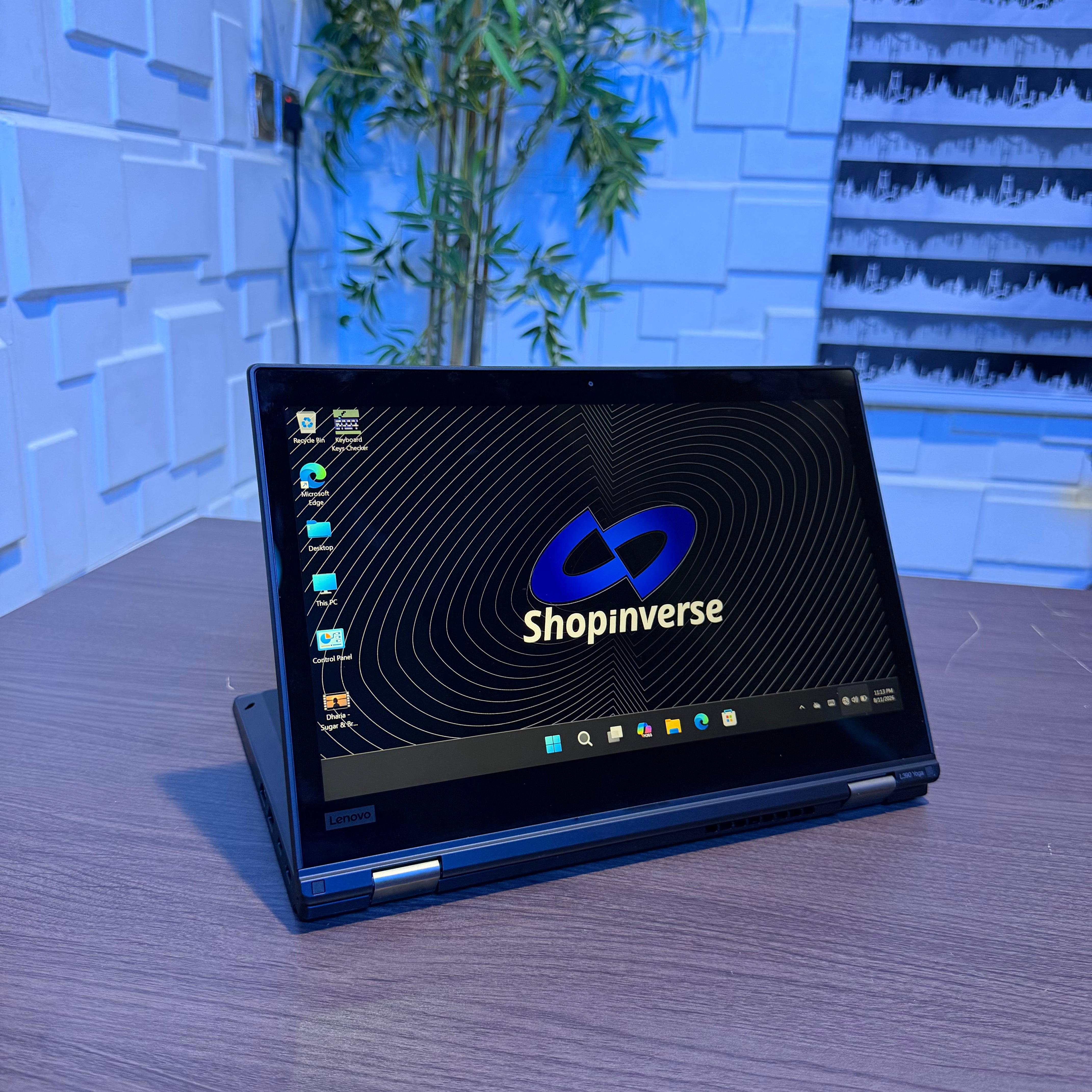 Lenovo ThinkPad L390 Yoga | 8th Gen Core i5 | 8GB RAM | 256GB SSD | Touchscreen | Backlit Keyboard