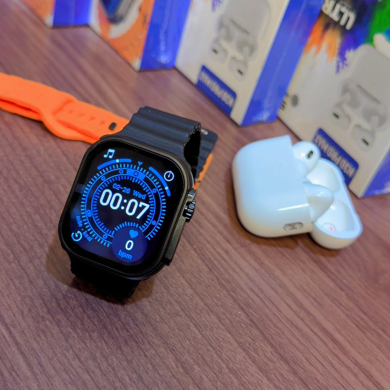 N30 Pro Max Ultra Smart Watch & Wireless Earbuds Combo