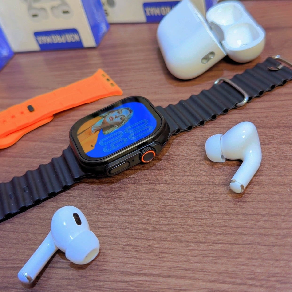 N30 Pro Max Ultra Smart Watch & Wireless Earbuds Combo