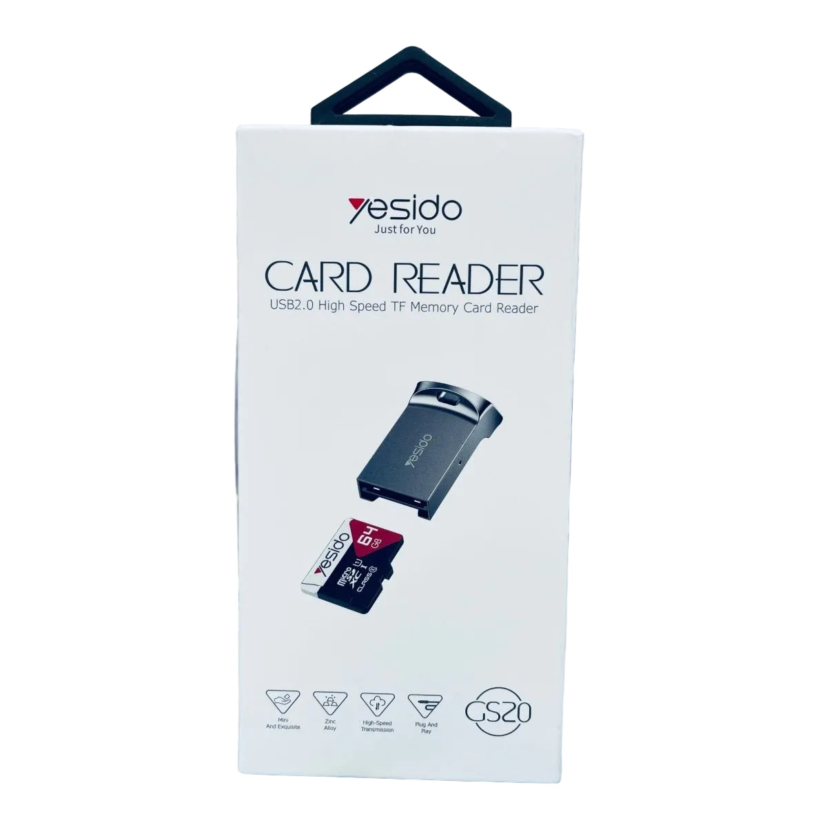 Yesido GS20 USB 2.0 High Speed TF Memory Card Reader