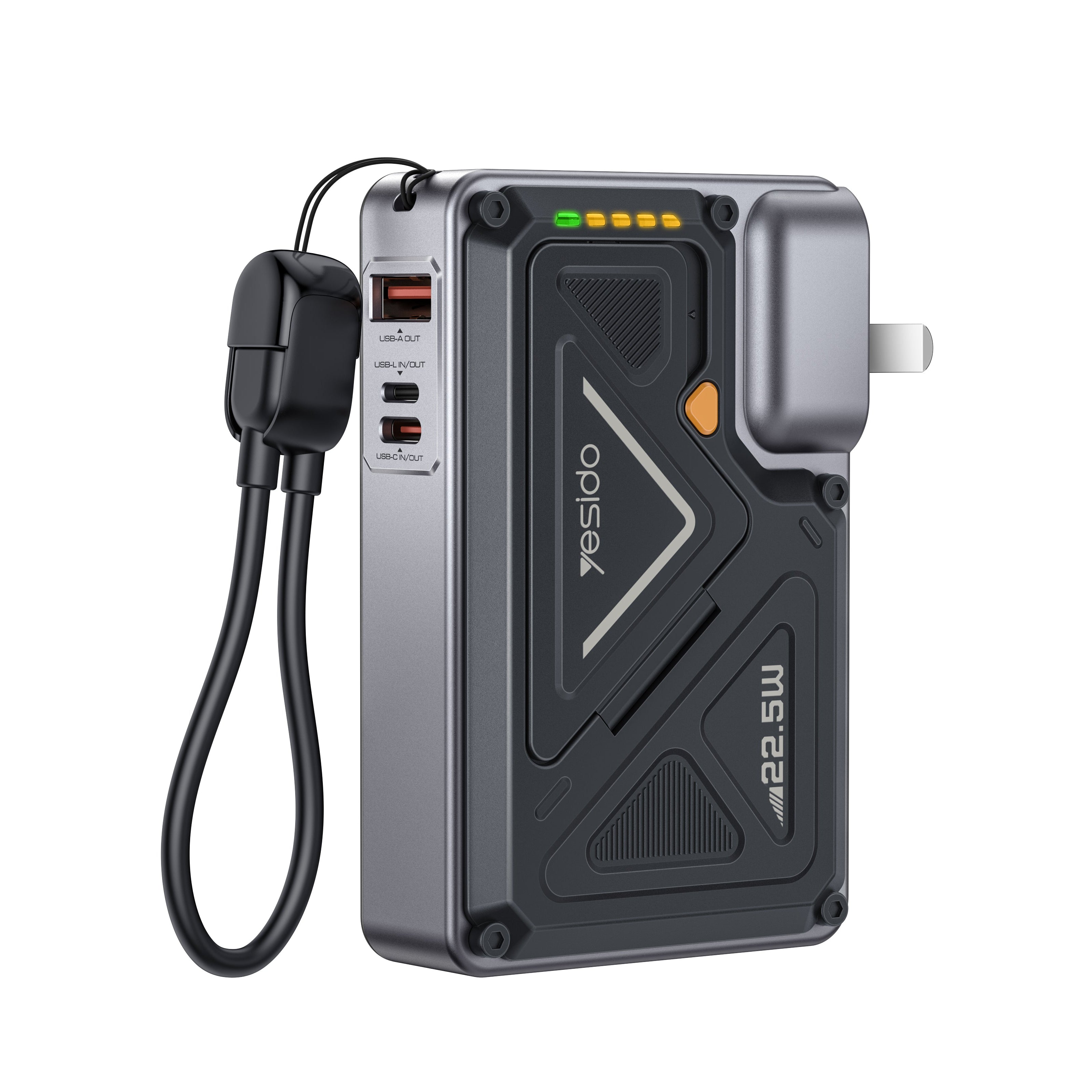 Yesido YP89 10000mAh Fast Charging Magnetic Wireless Power Bank