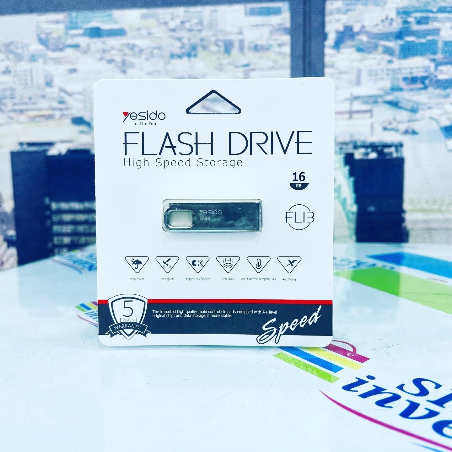 Yesido 16GB High Speed Waterproof Flash Drive SHOPINVERSE