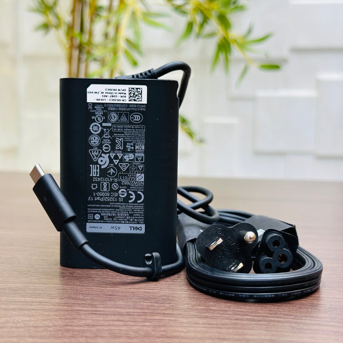 Dell 45W USB Type - C Laptop Charger - USA Plug