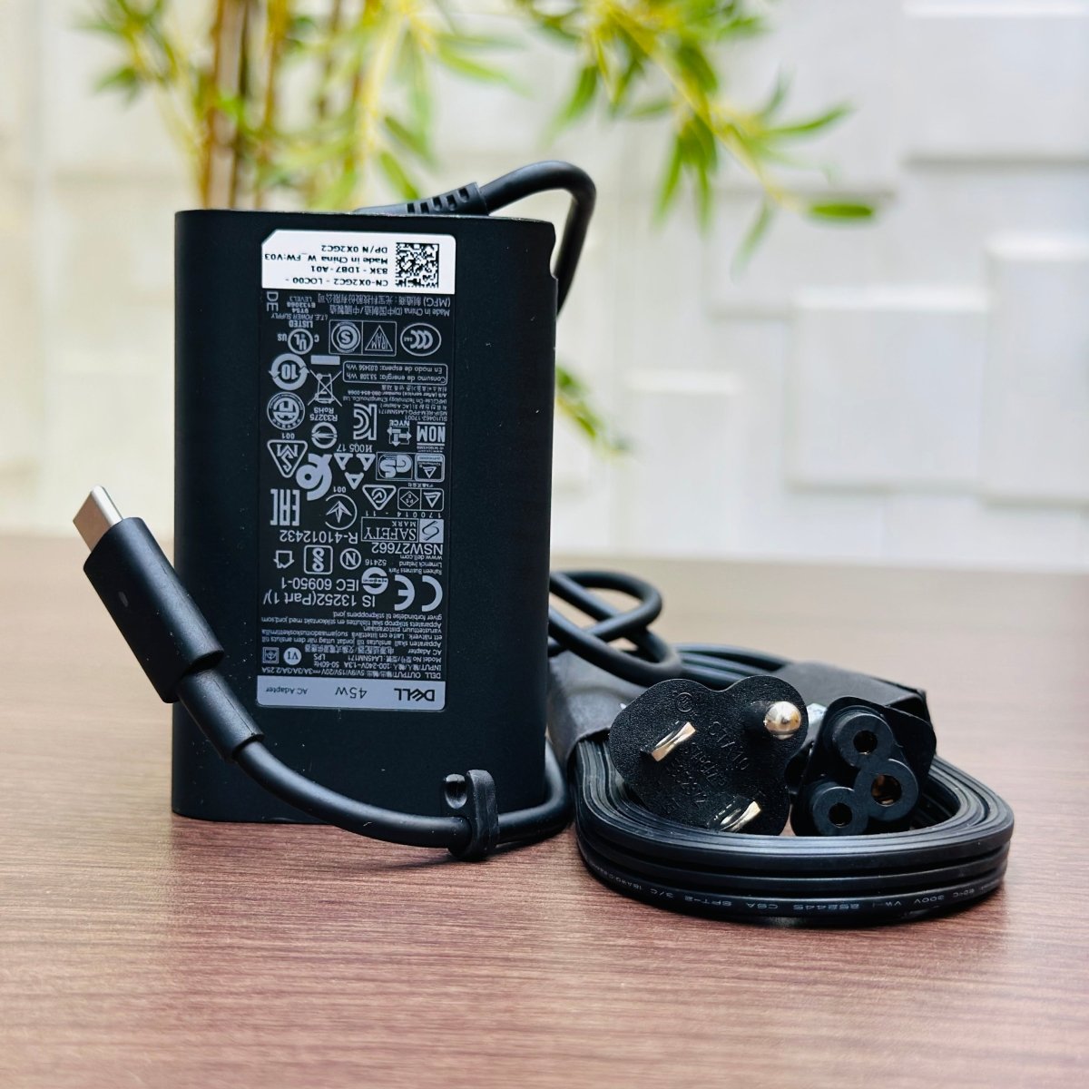 Dell 45W USB Type - C Laptop Charger - USA Plug