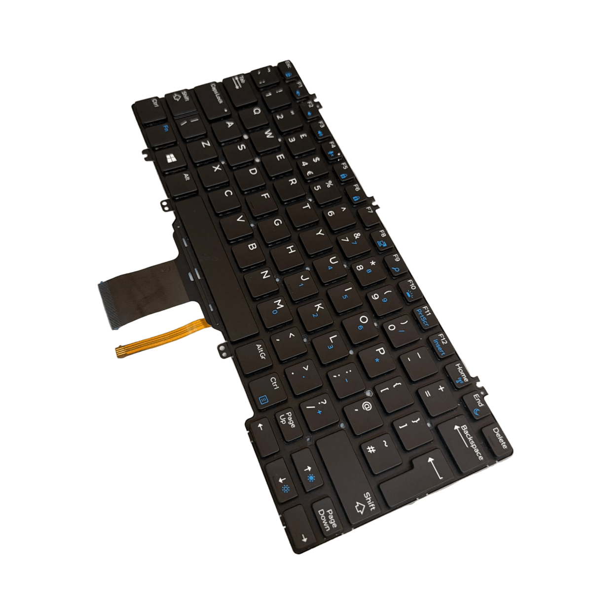 Dell 7280, 7390, 7290, 7380 Keyboard with backlight