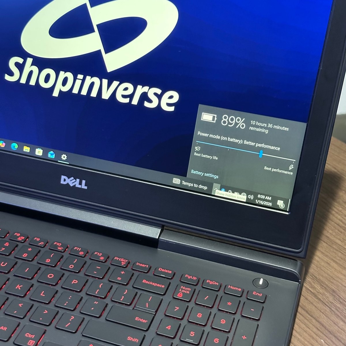 Dell Inspiron 15 7000 Gaming - 7th Gen. Intel Core i7 - 512GB SSD - 16GB RAM - 4GB Nvidia GeForce GTX 1050 Ti - Keyboard Light