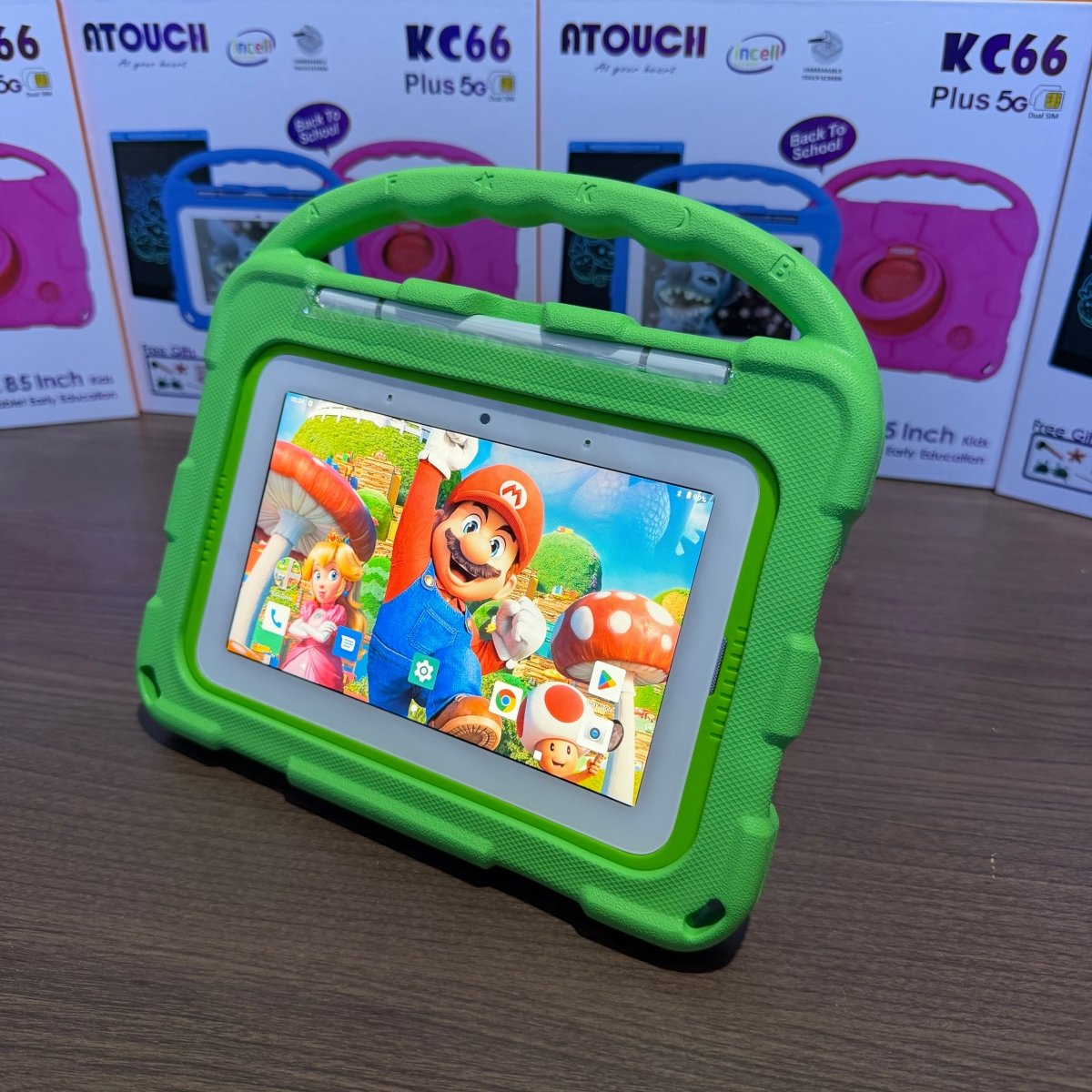 Dual SIM Atouch KC66 Plus Kids Tablet - 32GB ROM - 2GB RAM