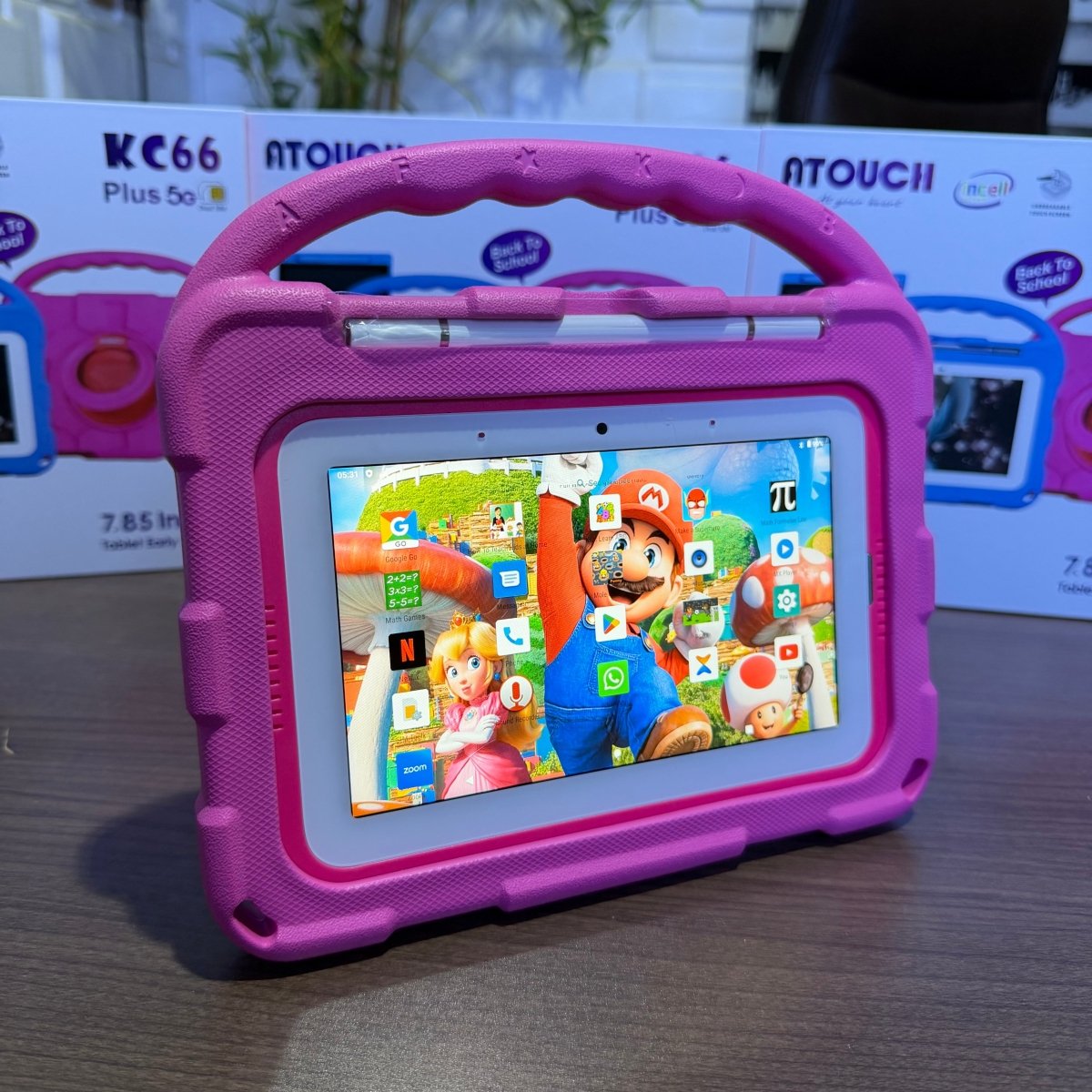 Dual SIM Atouch KC66 Plus Kids Tablet - 32GB ROM - 2GB RAM