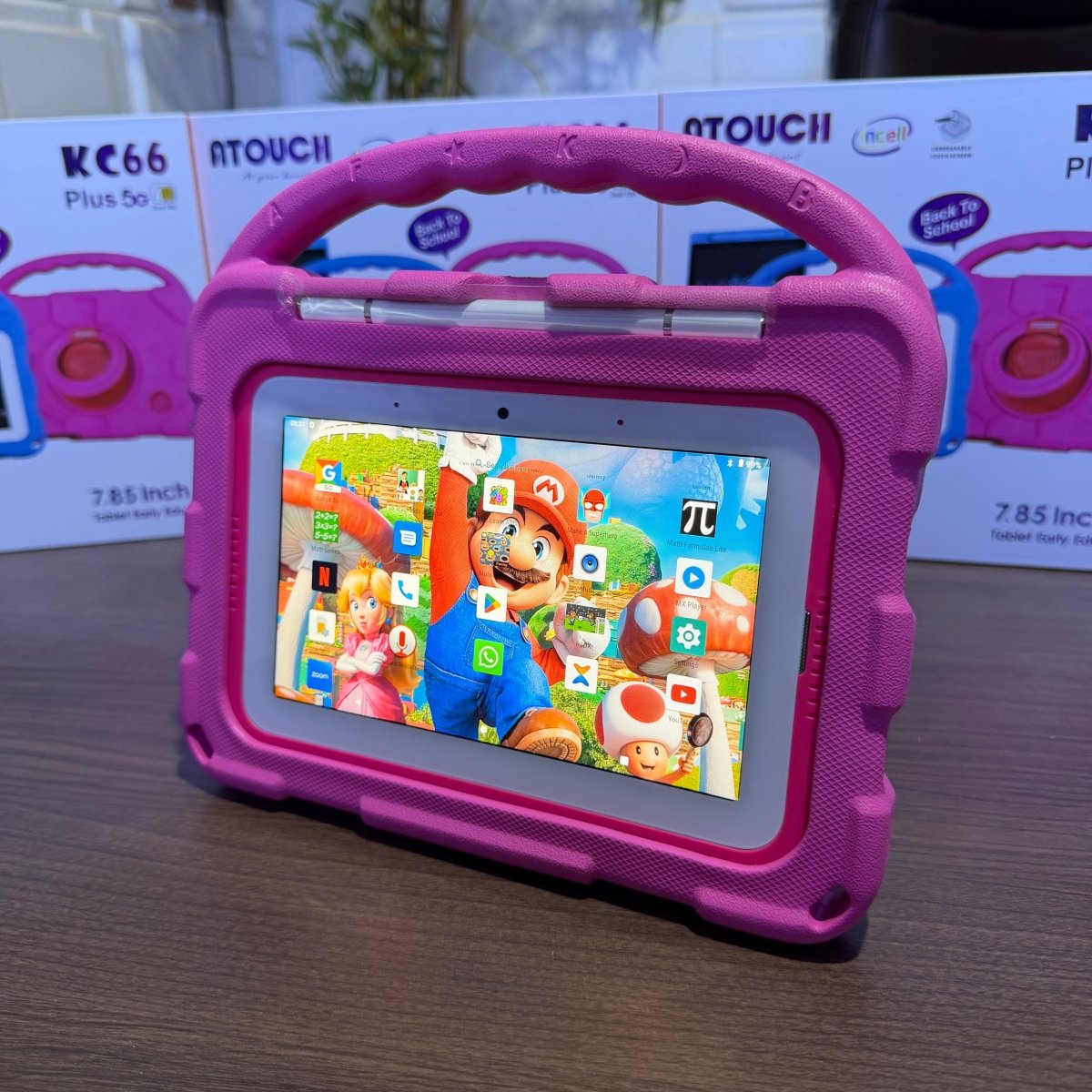 Dual SIM Atouch KC66 Plus Kids Tablet - 32GB ROM - 2GB RAM