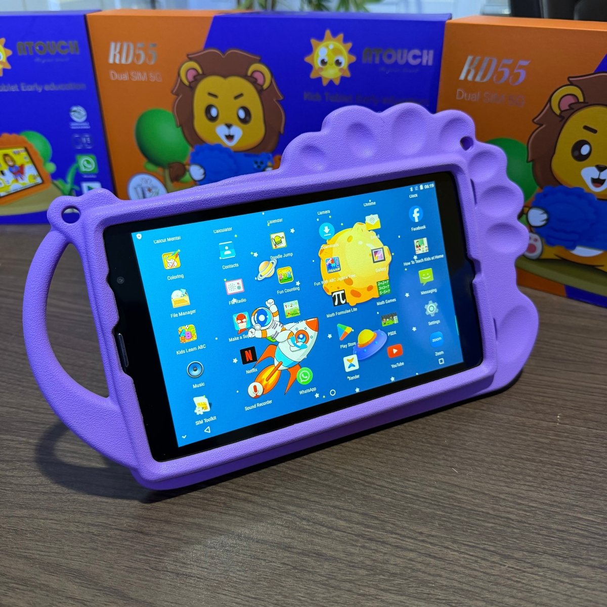 Dual SIM Atouch KD55 Kids Tablet