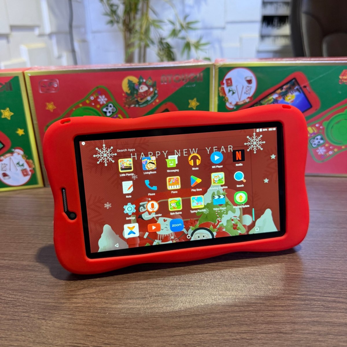 Dual SIM Atouch KS43 Kids Tablet - 16GB ROM - 1.5GB RAM