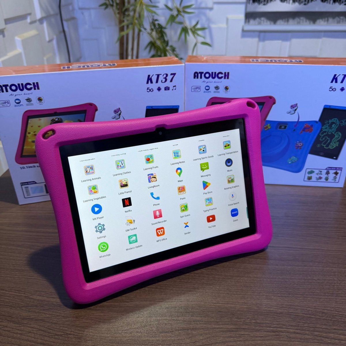 Dual Sim Atouch KT37 Kids Tablet - 32GB ROM - 2GB RAM