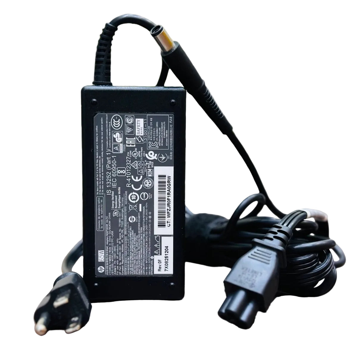 HP 65W 19.5v 3.33A Big Mouth Laptop Charger - USA Plug